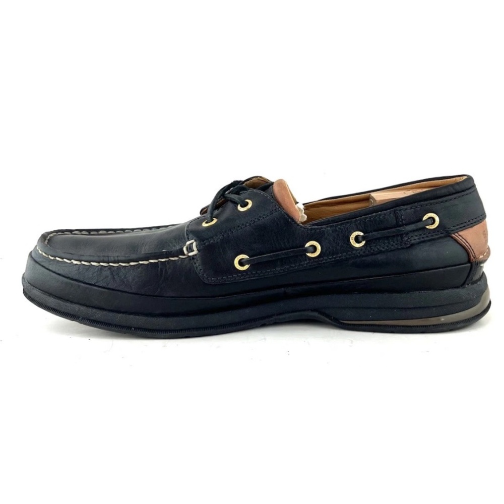 Sperry Top Sider Gold Cup Black Leather Shoes